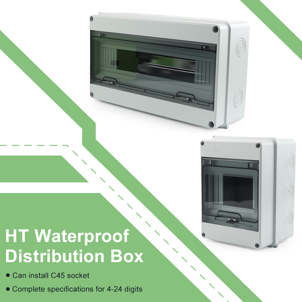 Outdoor Power Outlet Box - HT Serisi Su Geçirmez Dağıtım Kutusu