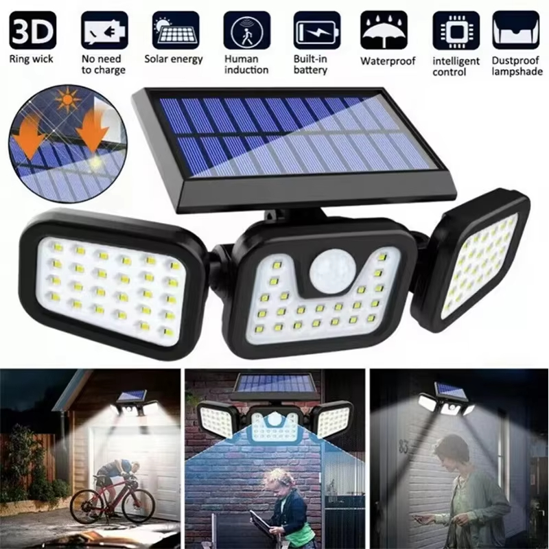 Outdoor Power Outlet Weatherproof - Led Güneş Işığı Açık Hareket Sensörü