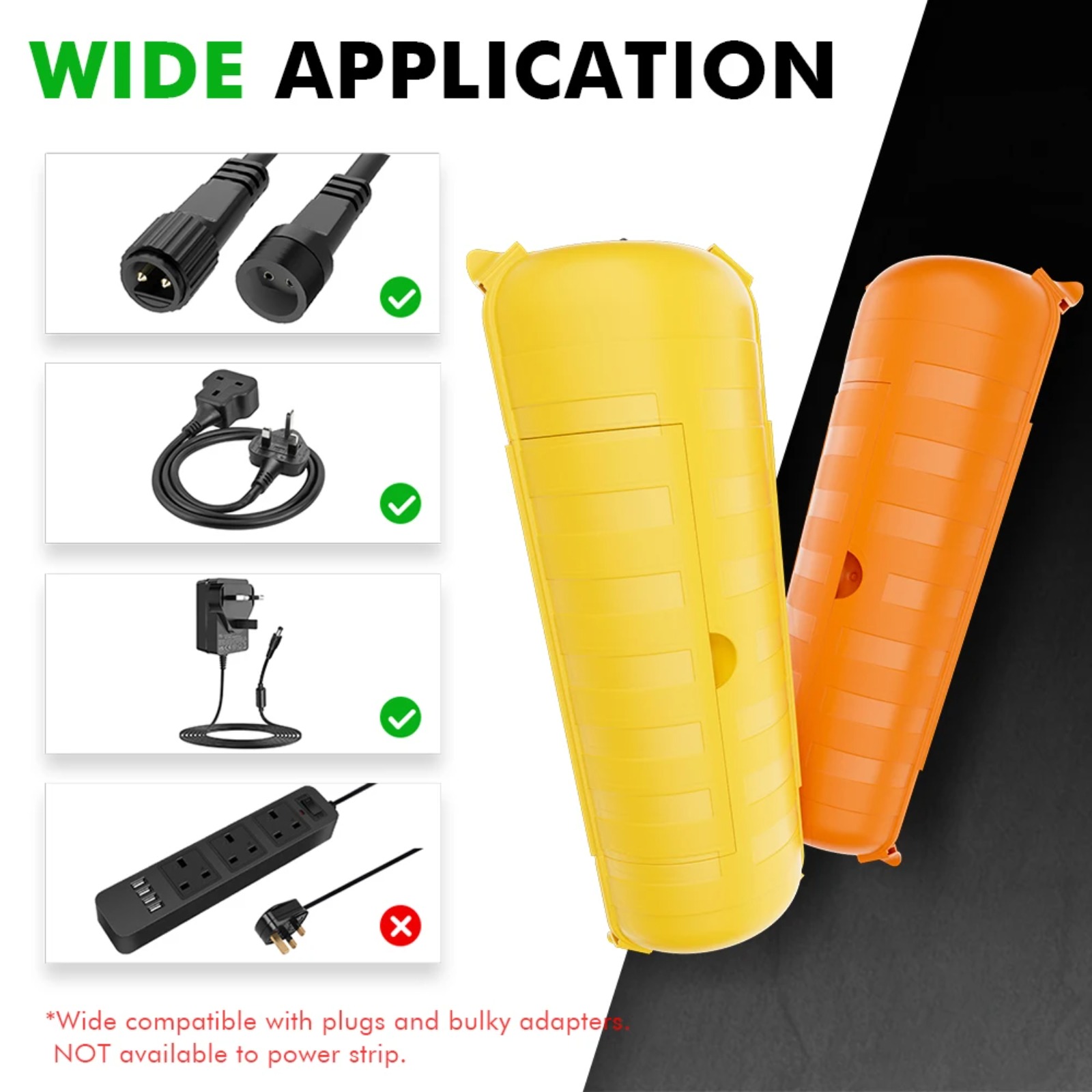 Outdoor Power Extension - IP44 Dış Mekan Uzatma Kablosu Kapağı
