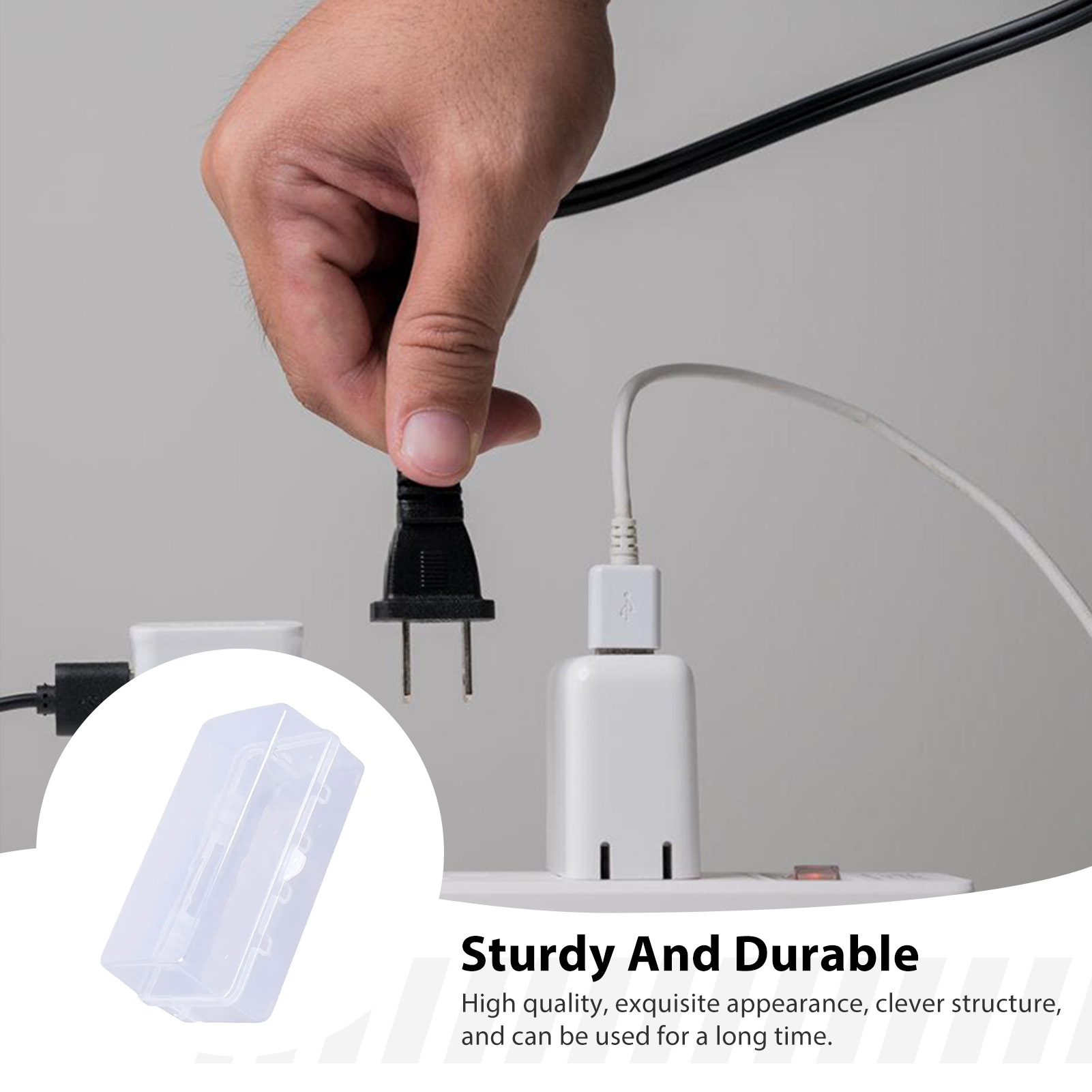 Outdoor Power Strip With Cover - Su Geçirmez Elektrik Kutuları Dış Mekan
