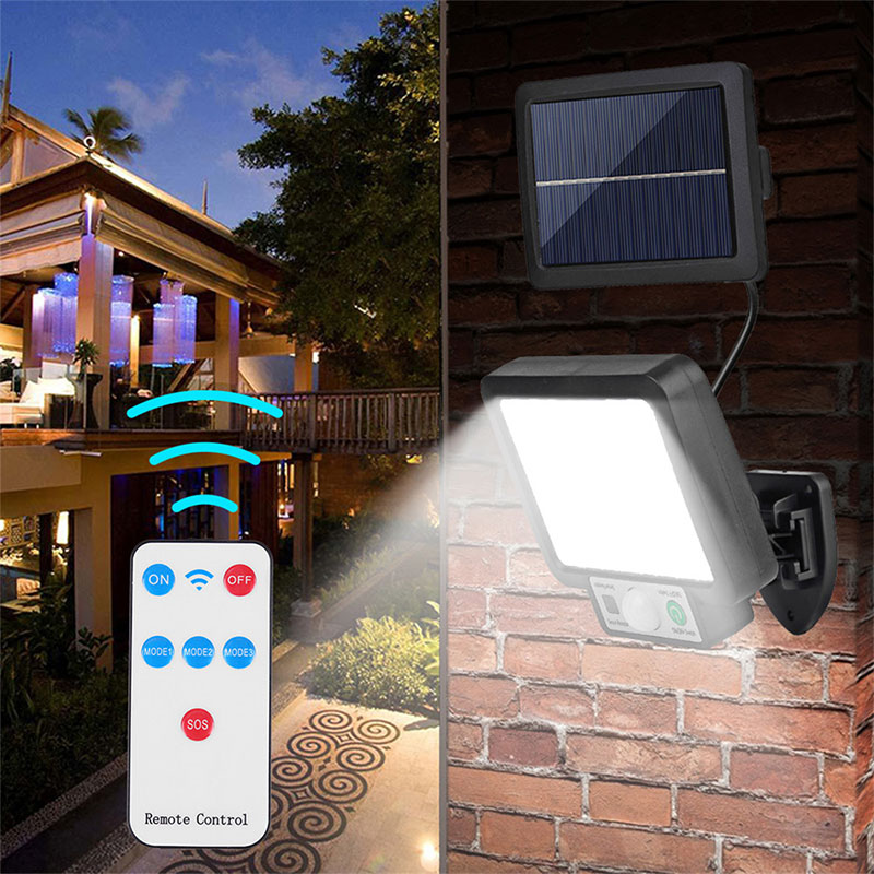 Outdoor Power Outlet Weatherproof - LED Güneş Bölünmüş Duvar Lambası Hareket