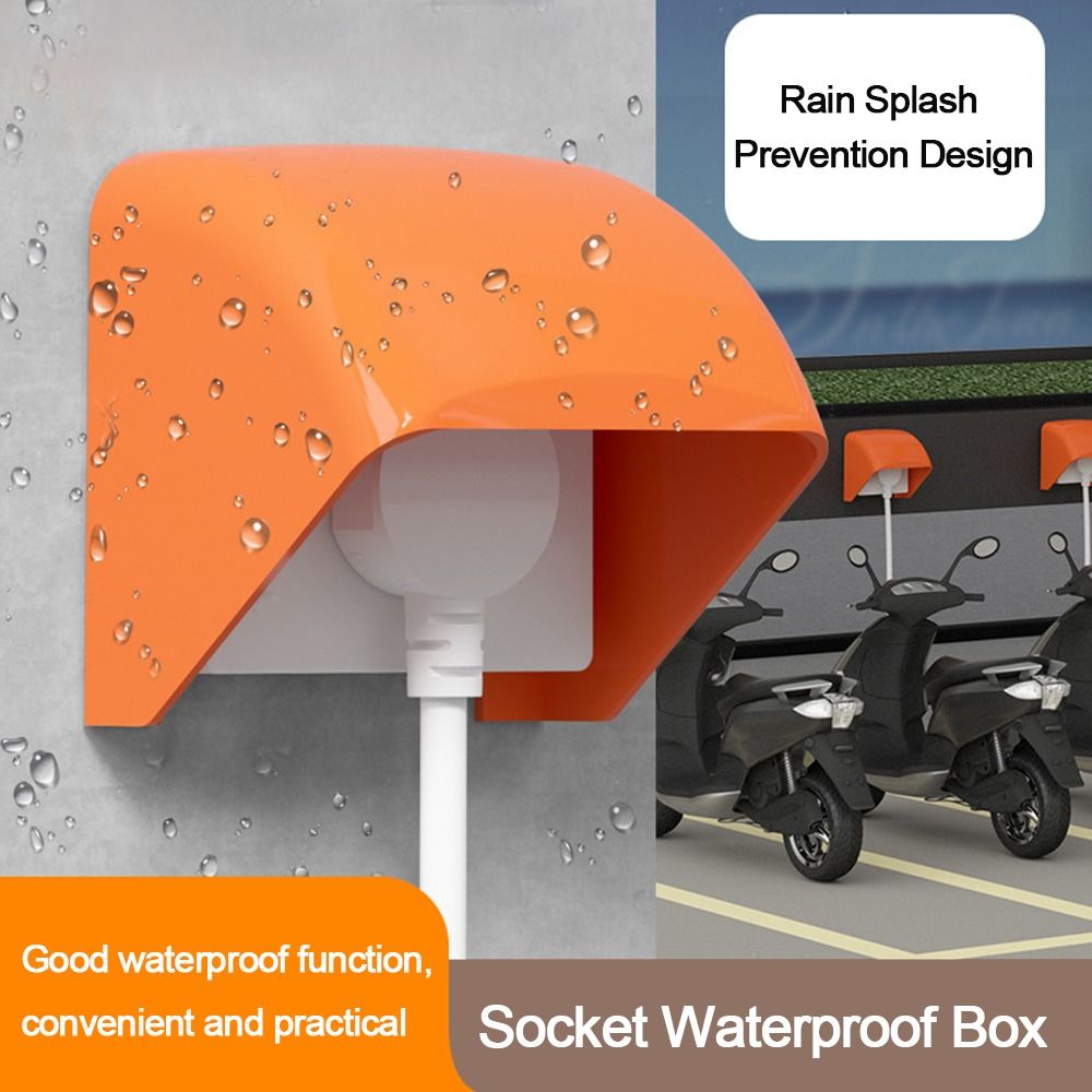Outdoor Power Socket - 86 Tip Anahtar Koruyucu Kapak Dış