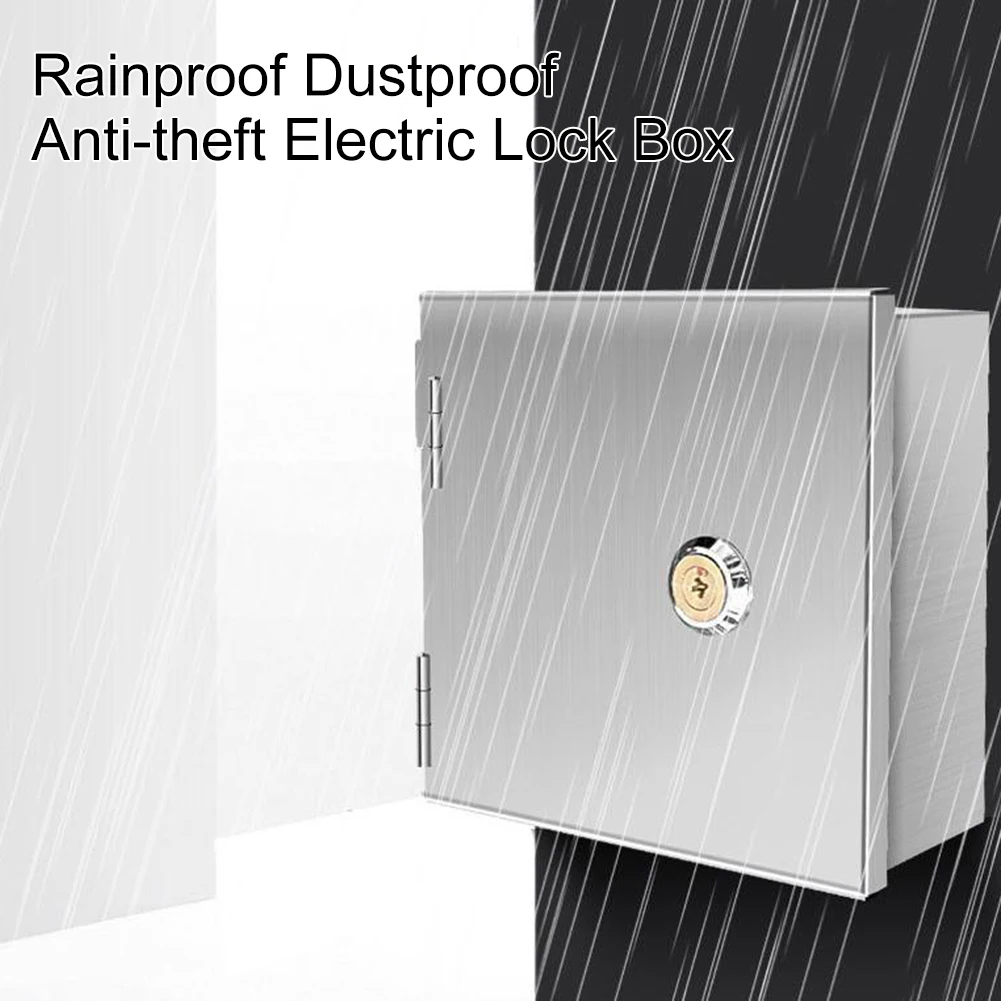 Outdoor Power Socket - Su Geçirmez Paslanmaz Çelik Elektrik Kutusu
