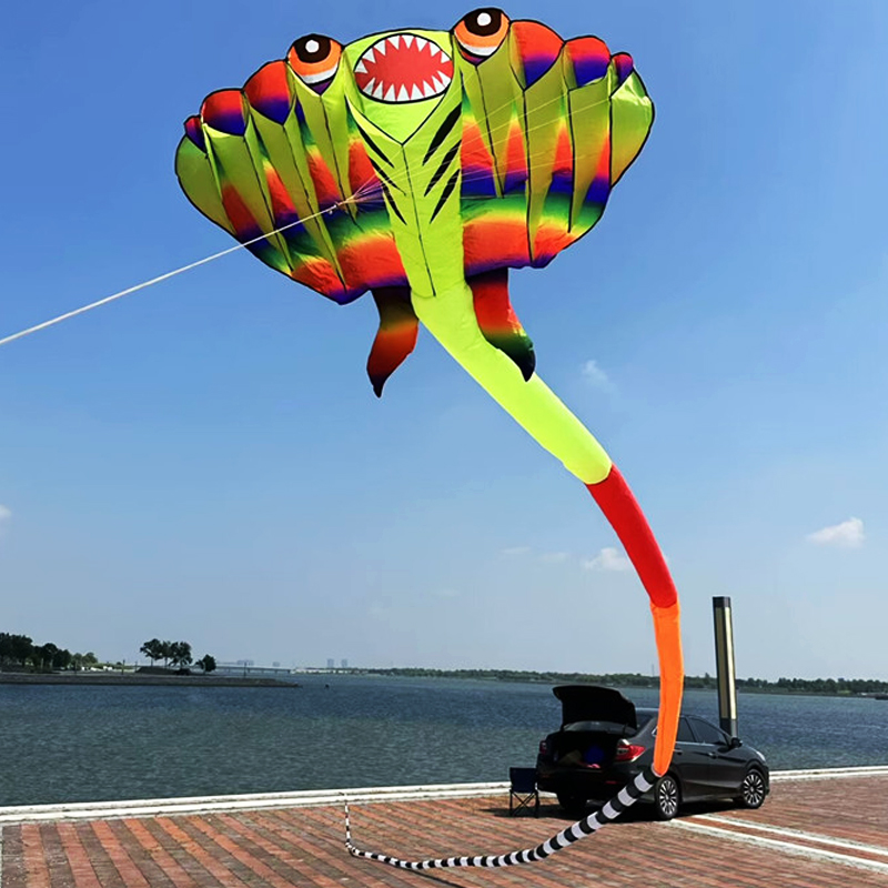 Outdoor Power Reel - 3D 12.5M 2-color Ray yumuşak uçurtma