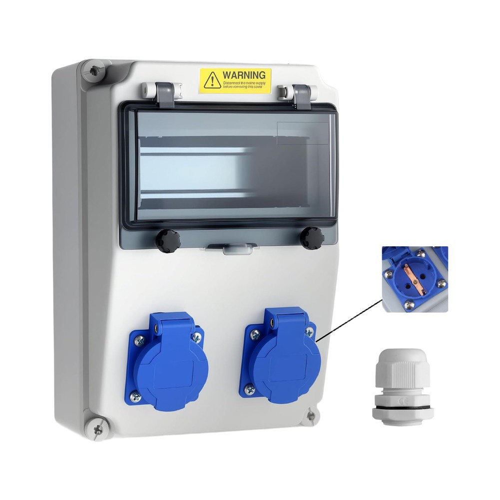 Outdoor Power Distributors - Su Geçirmez İnşaat Güç Dağıtıcısı Boş