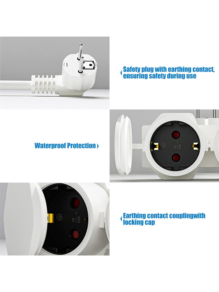 2 Schuko Prizli AB Uzatma Kabl - Outdoor Power Extension incelemesi ve fiyatı