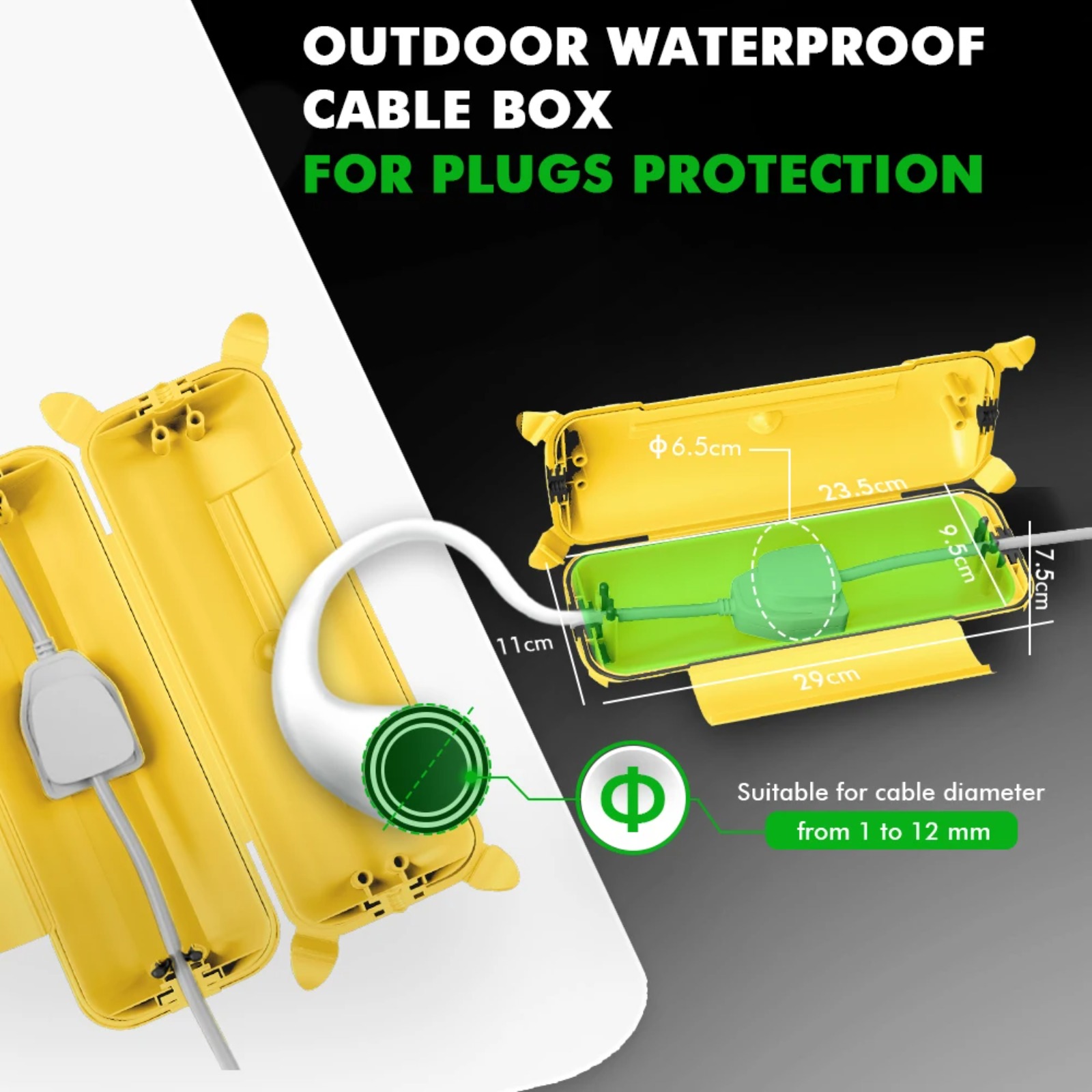 IP44 Dış Mekan Uzatma Kablosu  - Outdoor Power Extension incelemesi ve fiyatı