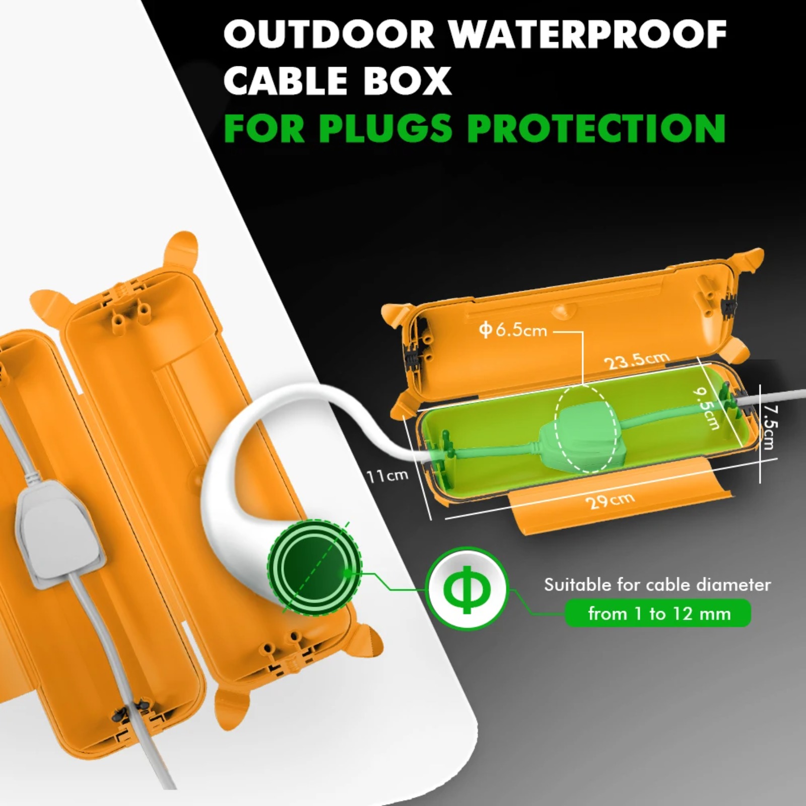 IP44 Dış Mekan Uzatma Kablosu  - Outdoor Power Extension incelemesi ve fiyatı