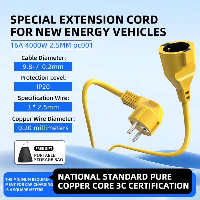 16A EU Schuko Prizli Uzatma Ka - Outdoor Power Extension incelemesi ve fiyatı