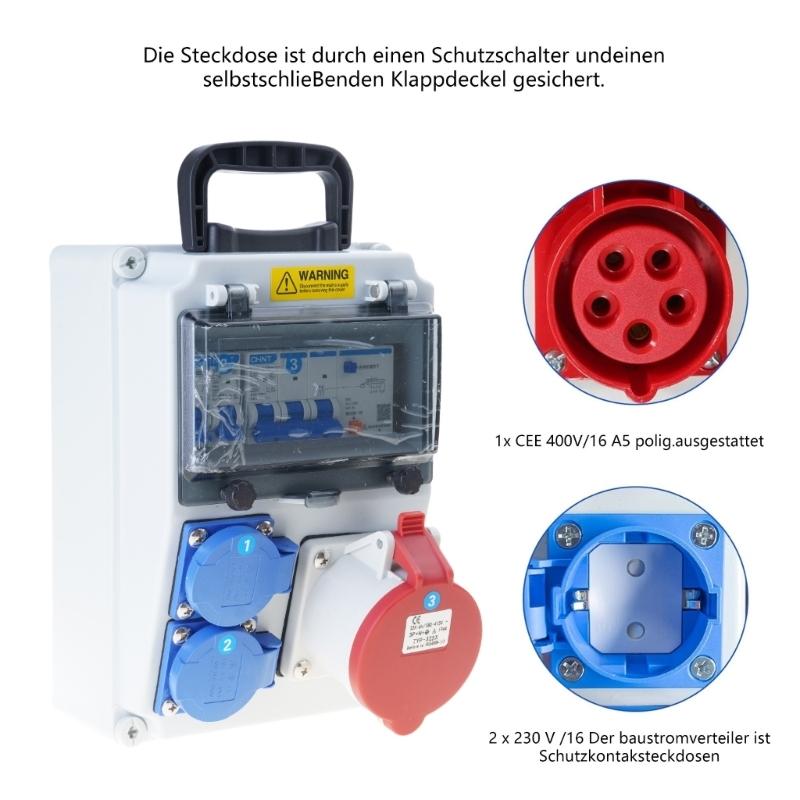 Y1UD Taşınabilir Anahtar Priz  - Outdoor Power Distributors incelemesi ve fiyatı